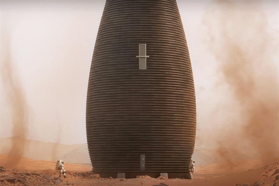 Revealed what homes on Mars could actually look like